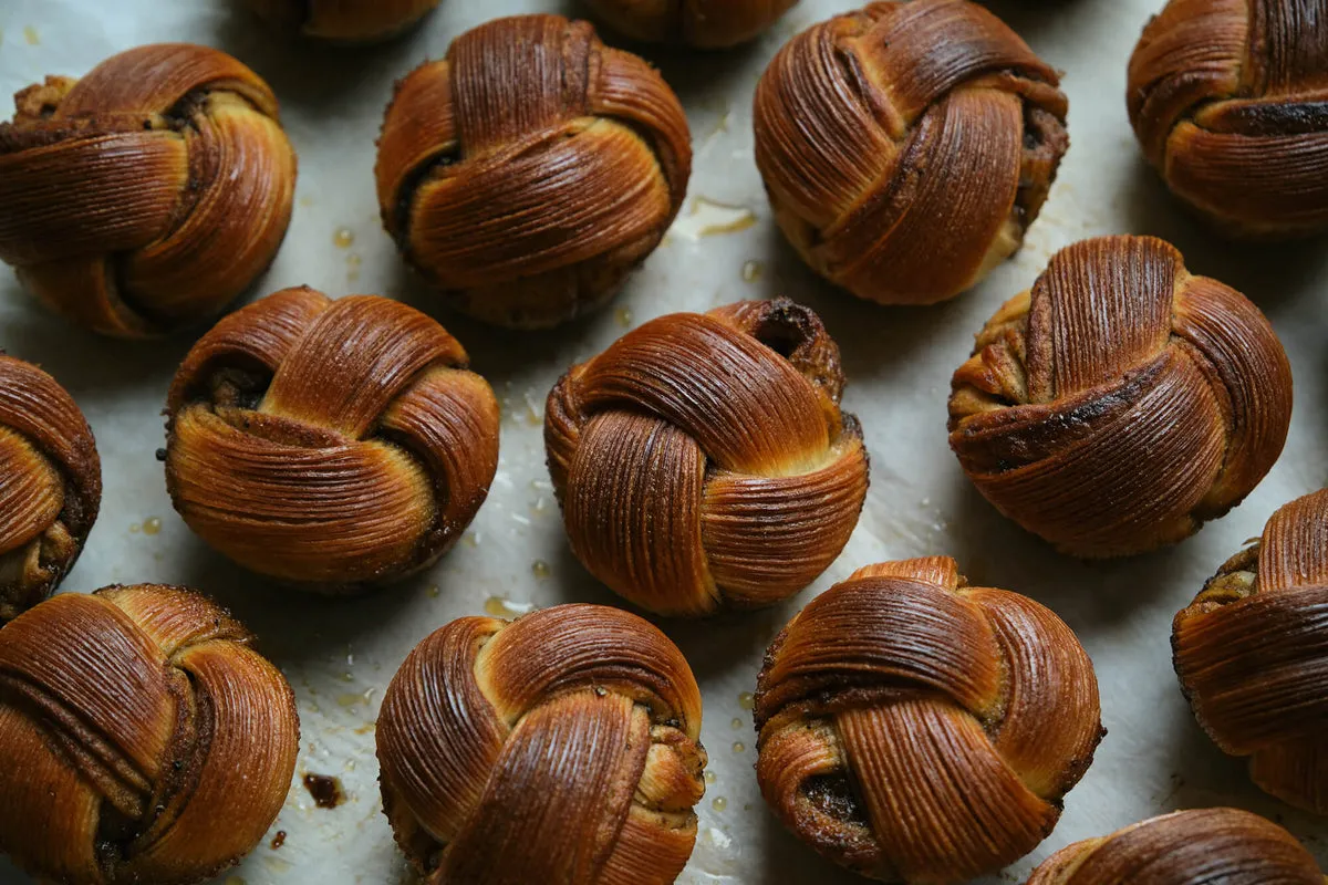 Freshly baked pastries from Pophams